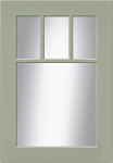 Elemente für die Küchenfront FTBK437 - Salbei seidenmatt lackiert