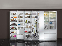 Sehen Sie hier Küchen-Beispiele unserer Hoch- und Apothekerschränke - Q.HOCH-007