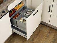 Erleben Sie unsere Mülltrennungssystem unserer Einbauküchen - Q.TRE-010