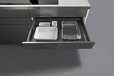 Sehen Sie hier Küchen-Beispiele unserer Unterschränke sowie Schubladenschränke - Q.UNT-010