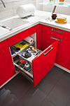 Sehen Sie hier Küchen-Beispiele unserer Unterschränke sowie Schubladenschränke - Q.UNT-017