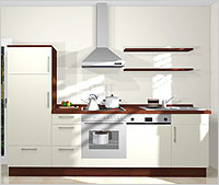 Küche Produktname AK0203 - Fragen Sie unseren Küchenplaner für eine individuelle Anpassung