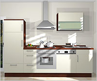 Küche Produktname AK0207 - Fragen Sie unseren Küchenplaner für eine individuelle Anpassung
