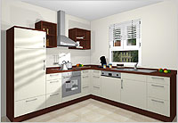 Küche Produktname AK0923 - Fragen Sie unseren Küchenplaner für eine individuelle Anpassung