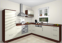 Küche Produktname AK0927 - Fragen Sie unseren Küchenplaner für eine individuelle Anpassung