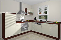 Küche Produktname AK0950 - Fragen Sie unseren Küchenplaner für eine individuelle Anpassung